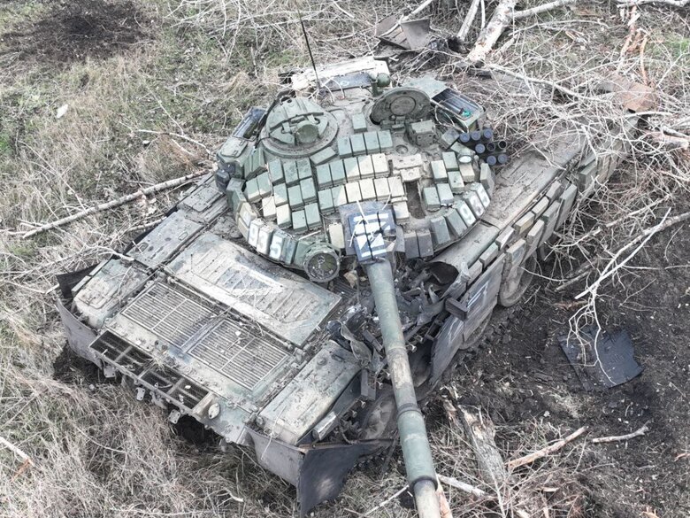 Спецпризначенці Нацгвардії знищили колону бронетехніки окупантів на Донеччині 02