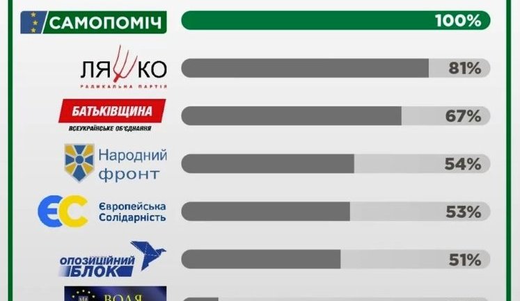 "Самопомич" - единственная фракция, которая дала 100% голосов за новый избирательный кодекс, - Березюк