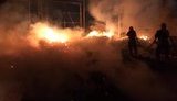 Масштабна пожежа сталася на території одного з депо Києва, - ДСНС. ФОТО