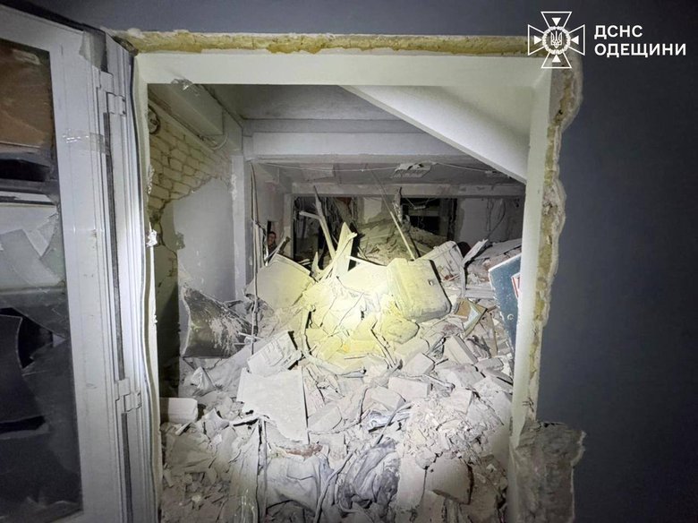 Удар по Одещині 25 грудня