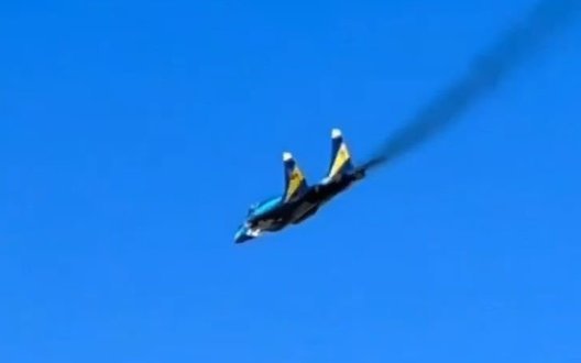 Пілот винищувача МіГ-29 наздогнав і збив російський Шахед над Рівненщиною. ВIДЕО