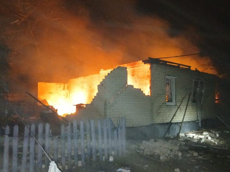 Massive Russian strikes on Donetsk region: drones 