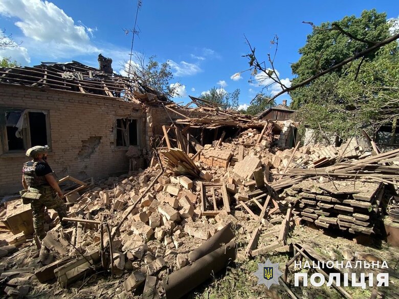 Наслідки ворожих обстрілів Донеччини 07