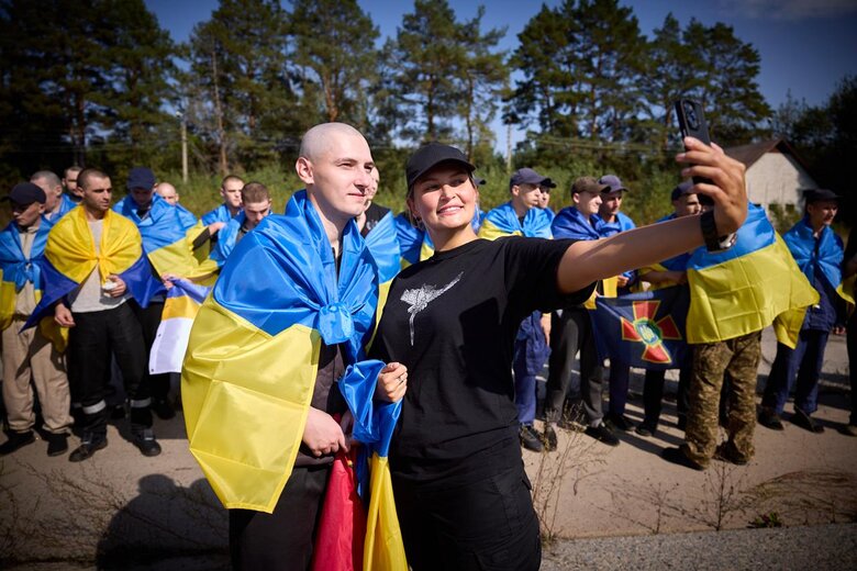 звільнені полонені