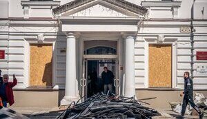 Наслідки ракетного удару РФ по Сумському державному університету. ФОТОрепортаж