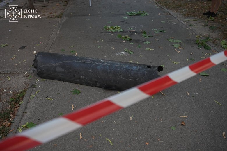 удар по будинку у Києві