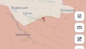 Мапа бойових дій на Донеччині