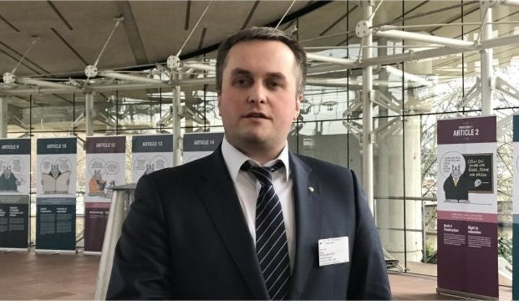 Ukraine’s top anti-corruption prosecutor Kholodnytskyi visits PGO to give testimony