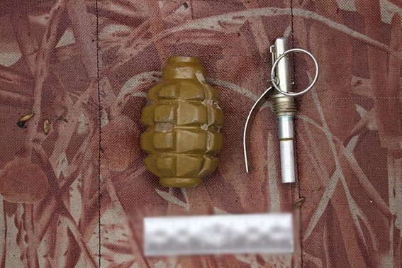Полиция изъяла у жителя Чернигова гранаты и патроны 02