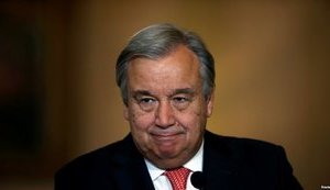 Португалец Антониу Гутерриш 1 января вступил в должность нового Генсека ООН. ФОТО
