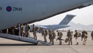 После вывода американских войск в небе Афганистана не осталось ни одного самолета. ФОТО