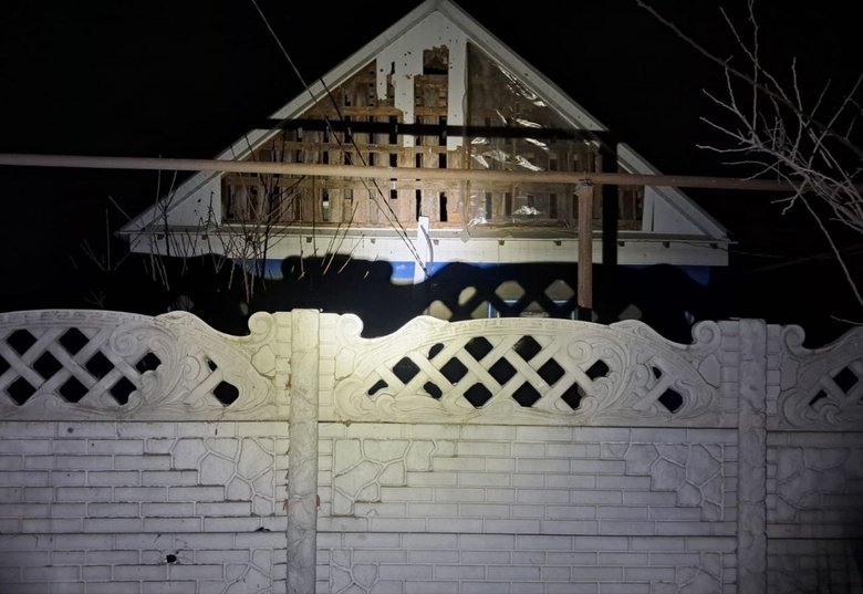 Никополь после обстрела