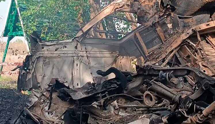 Car exploded on mine in Balakliia, Kharkiv region: driver killed. PHOTOS