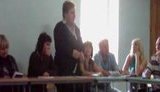 В Харьковской области членом избирательной комиссии зарегистрирован "единорос": Она в первый раз, поэтому волнуется. + ВИДЕО