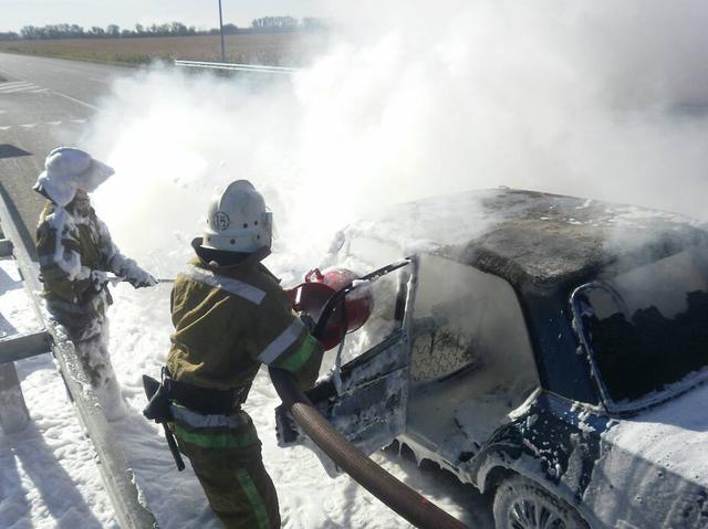 пожар автомобиль