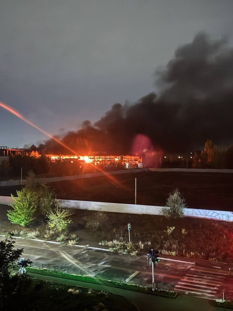 пожежа в Донецьку