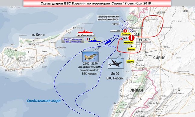 Налет ВВС Израиля 17 сентября и уничтожение российского Ил-20 - как это было 01
