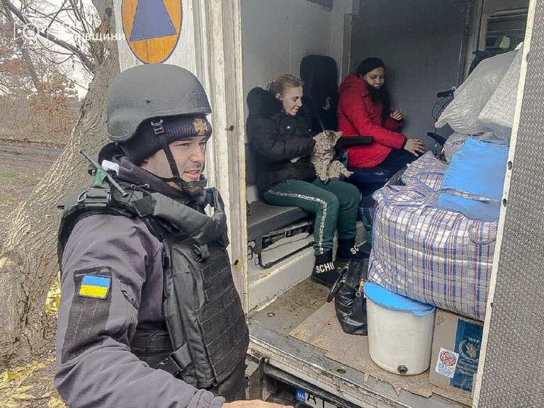 евакуація з Харківщини 16 листопада