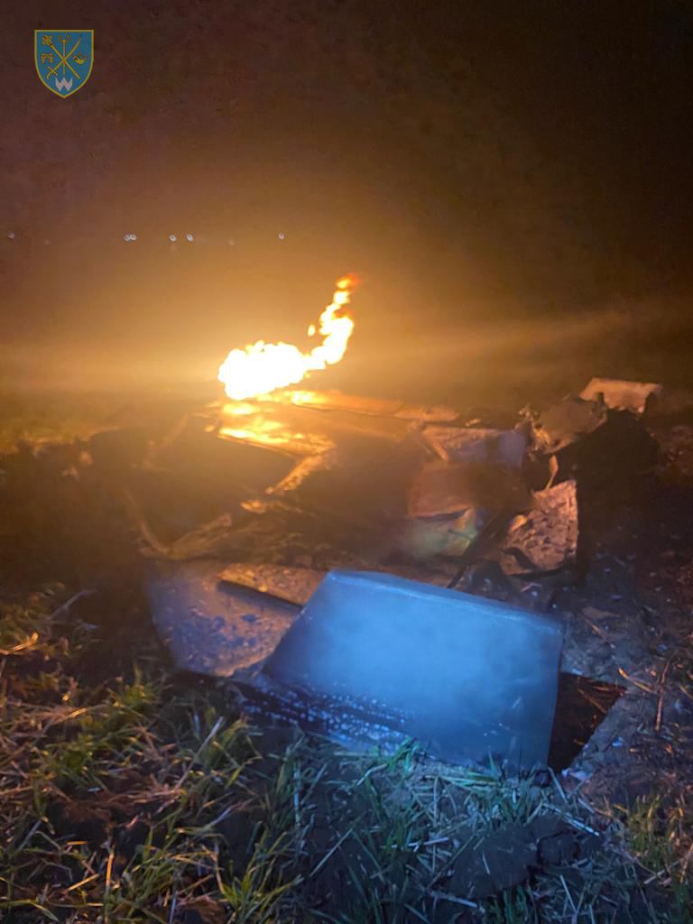 Уламки ворожого Шахеда, знищеного на Вінниччині 02