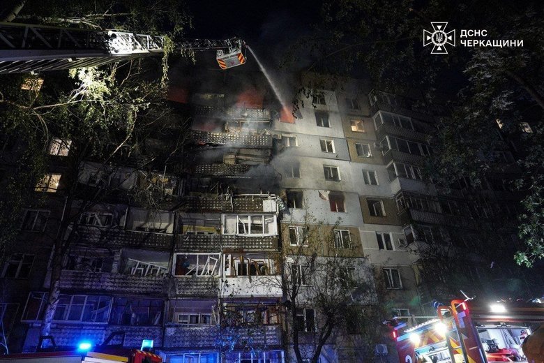 Черкаси після атаки 24 травня