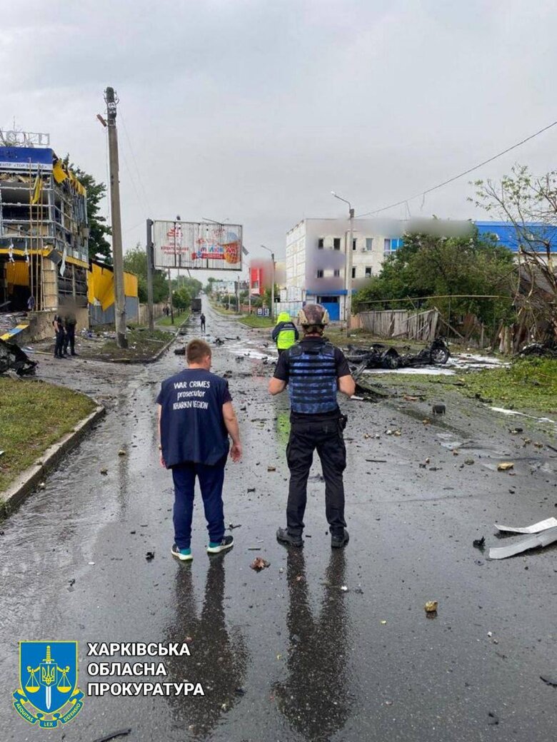 Рашисты утром обстреляли шиномонтаж в Харькове, травмированы 8 сотрудников. Погиб водитель, проезжавший мимо, - прокуратура 01