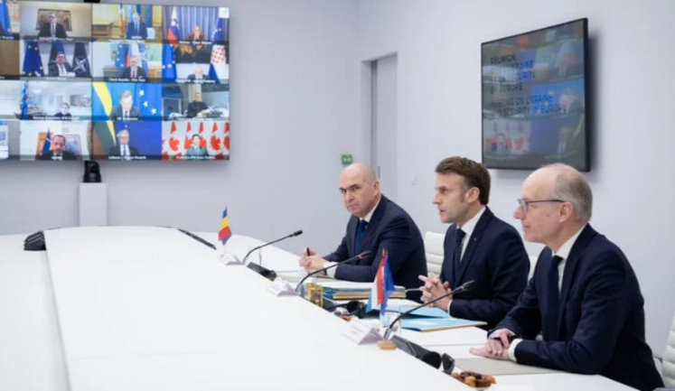 Макрон про результати другого саміту в Парижі: Стоїмо з Україною і будемо відповідати за безпеку в Європі