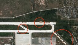 Росія розширює базу для запусків безпілотників у Донецьку