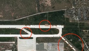 Росія розширює базу для запусків безпілотників у Донецьку: супутникові знімки. ФОТО