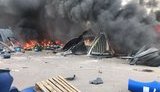 Внаслідок обстрілу військ РФ загорілися склади у Калинівці на Київщині, - МВС. ФОТО