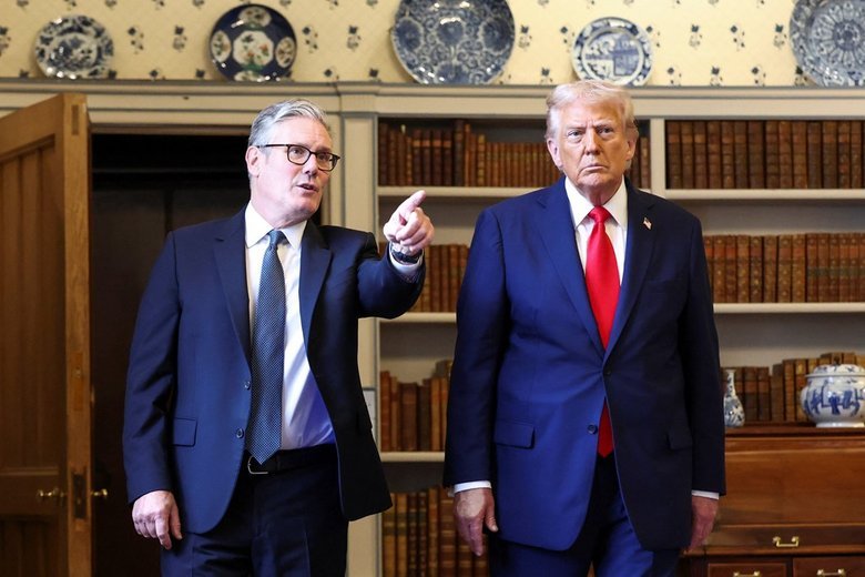 Трамп розпочав зустріч із Кіром Стармером