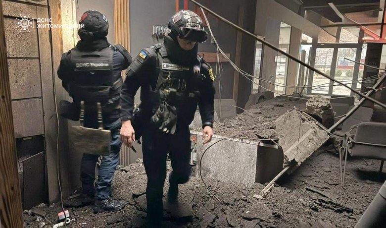 Zhytomyr region after shelling