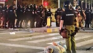Протесты снова охватили Сербию: демонстранты требовали отставки Вучича. ФОТОрепортаж