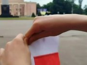 По всій Україні антипольські флешмоби