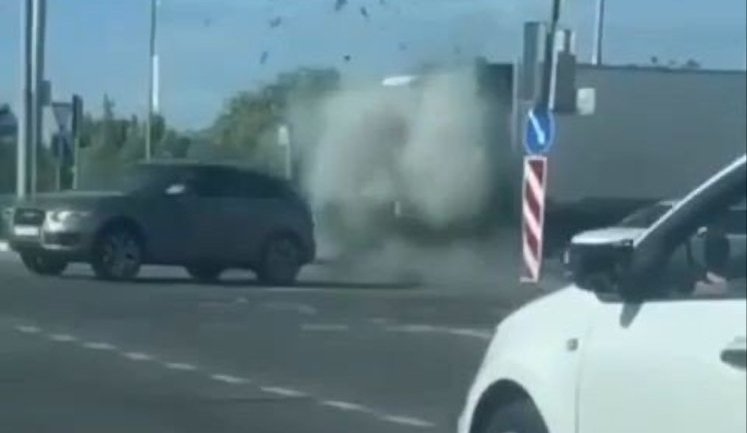 Local resident of Belgorod filmed drone strike on lorry. VIDEO+PHOTOS