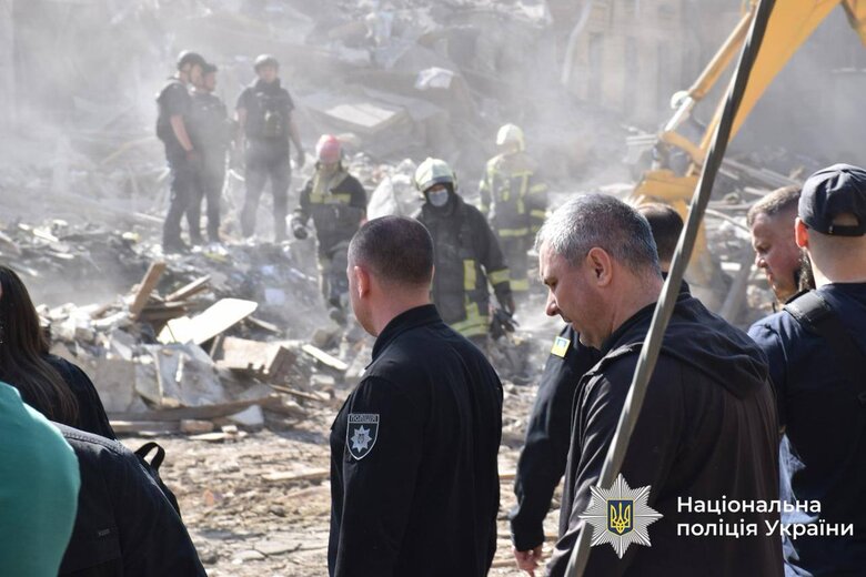 Attack on Kyiv on 24 April: search and rescue operation completed