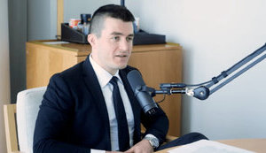 Лекс Фридман в Москве во время атаки БПЛА