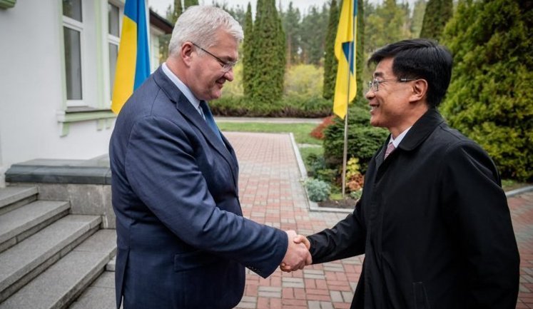 Sybiha and Chinese Ambassador discussed China’s steps towards peaceful settlement as soon as possible