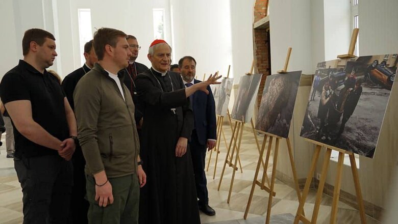 Спеціальний посланець Папи Римського кардинал Зуппі відвідав Бучу 02