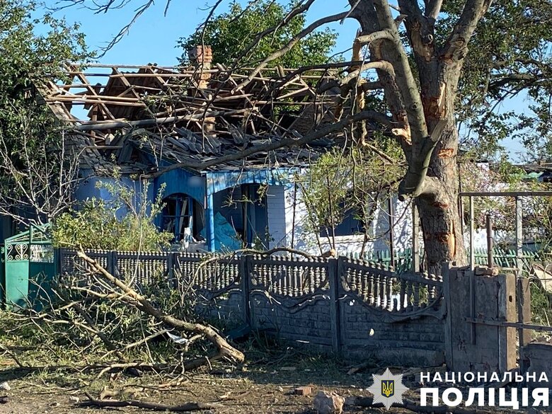 Наслідки обстрілів Херсонщини