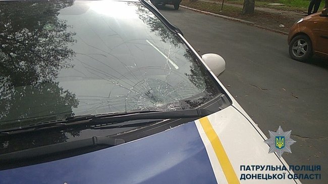 Женщина, которую сбил полицейский автомобиль в Волновахе, скончалась в больнице 02