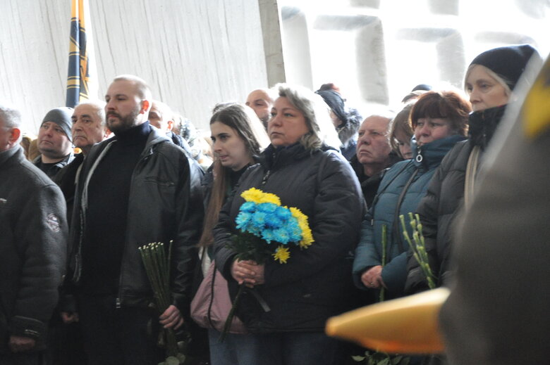 В Киеве простились с комбатом Азова Олегом Мудраком 09