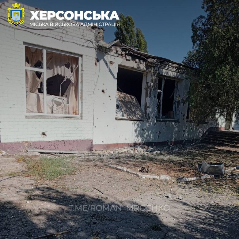 В Антонівському старостинському окрузі пошкоджено гуманітарний штаб