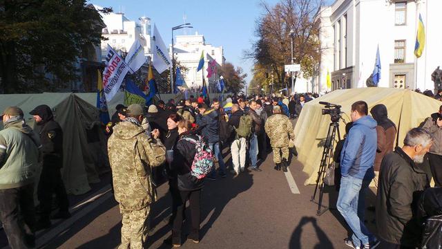 Rada perimeter encircled by law enforcers on second day of mass protests in downtown Kyiv 12 Rada perimeter encircled by law enforcers on second day of mass protests in downtown Kyiv 12
