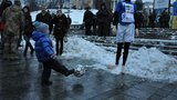 "Відфутболимо диктатора", - на Майдані відбулася акція за бойкот ЧС-2018 у Росії. ФОТОрепортаж