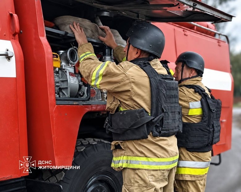 Наслідки удару по Житомирщині 24 вересня