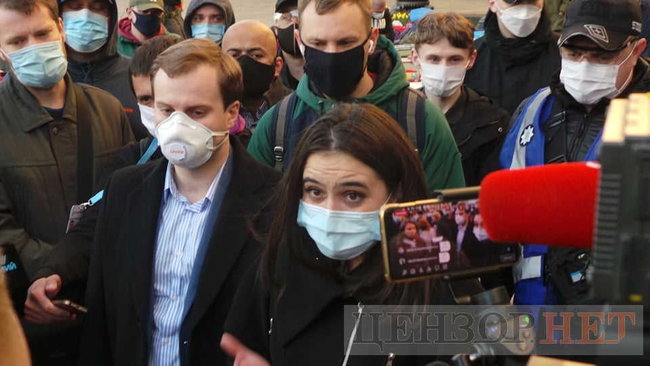 Зеленский, требуем объяснений! Венедиктову - в отставку, - активисты отстаивают продолжение расследования дела об убийстве Гандзюк 30