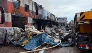 У Києві внаслідок атаки РФ знищено склад Philip Morris