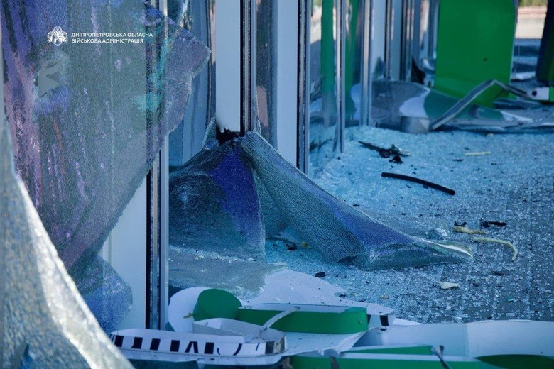 Attack on a petrol station in the Dnipropetrovsk region