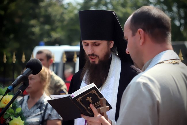 С воином 28-й ОМБр Михаилом Яровым простились в Кропивницком 02 С воином 28-й ОМБр Михаилом Яровым простились в Кропивницком 02