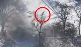 drone hits Russians in Donetsk region